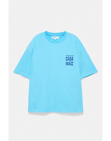 풀앤베어 타코 그래픽 라운드넥 반팔 티셔츠 7230/353 PALE BLUE