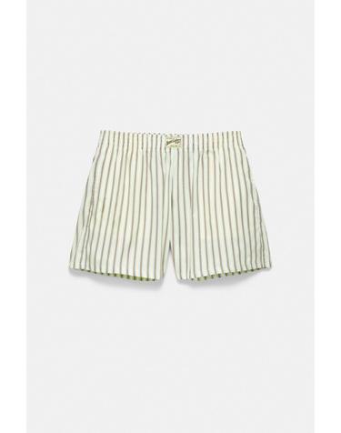 풀앤베어 스트라이프 버뮤다 반바지 7665/300 YELLOW