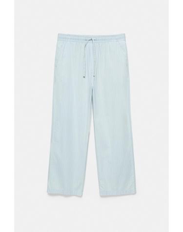 풀앤베어 스트라이프 파자마 스타일 팬츠 7662/502 PALE INDIGO