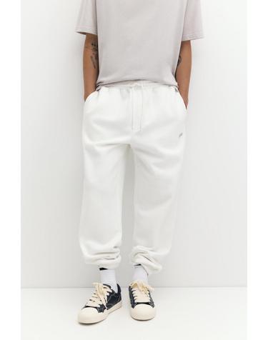풀앤베어 코튼 혼방 트레이닝 조거 팬츠 7670/509 OFF WHITE