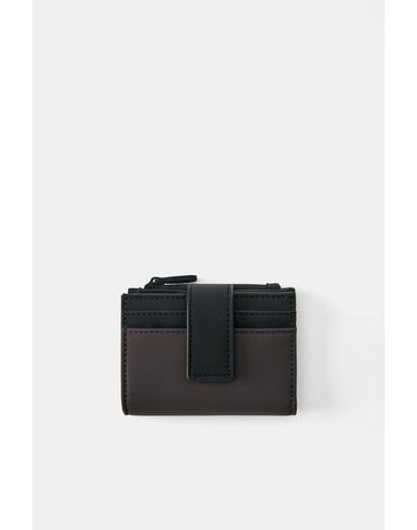 풀앤베어 러버라이즈 스냅버튼 반지갑 5101/840 BROWN