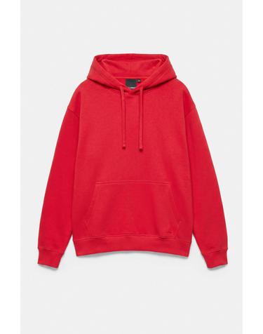 풀앤베어 베이직 포켓 후드 스웨트셔츠 7551/501 RED