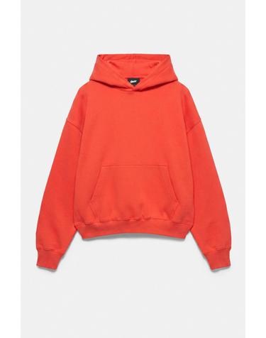 풀앤베어 박시핏 캥거루 포켓 후디 7551/504 RED