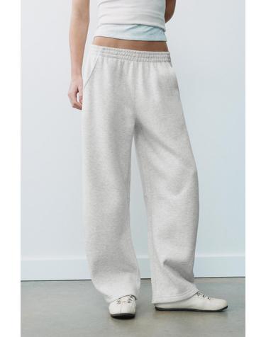 풀앤베어 배럴핏 스웨트 조거 팬츠 7670/324 GREY MARL