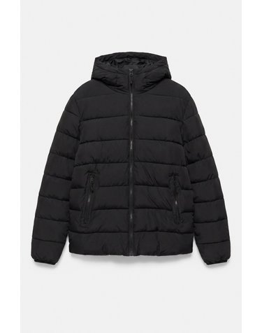 풀앤베어 후드 집업 패딩 자켓 7720/503 BLACK