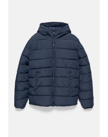 풀앤베어 후드 포켓 집업 패딩 자켓 7720/503 DARK BLUE