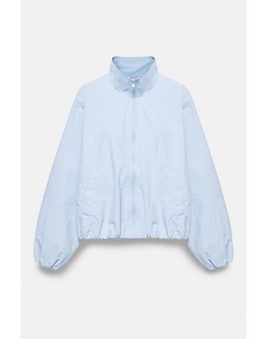 풀앤베어 하이넥 집업 경량 봄버 자켓 7720/301 PASTEL BLUE