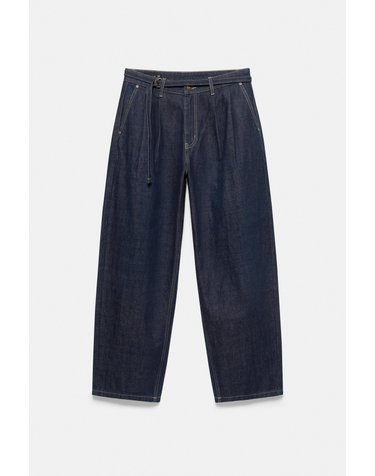 풀앤베어 릴렉스핏 다트 벨트 청바지 7662/517 NAVY