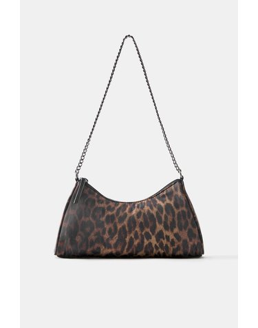 풀앤베어 레오파드 프린트 체인 숄더백 4170/840 LEOPARD