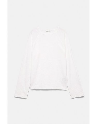 풀앤베어 래글런 라운드넥 긴팔 티셔츠 7230/387 OFF WHITE