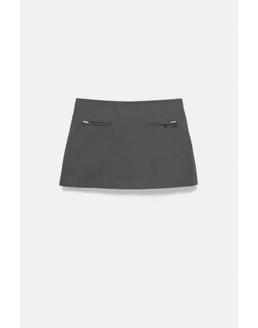풀앤베어 디즈니 F1 코튼 미니 스커트 7385/341 ANTHRACITE GREY