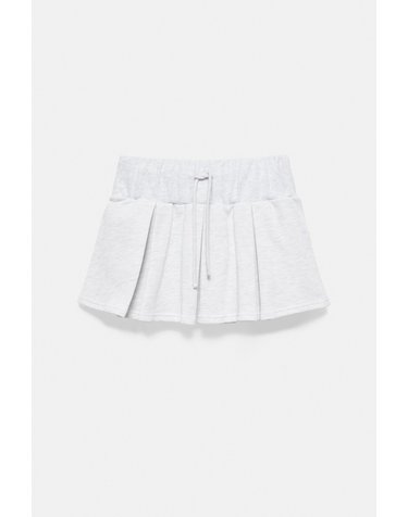 풀앤베어 디즈니 F1 플리츠 미니 스커트 7385/340 GREY MARL