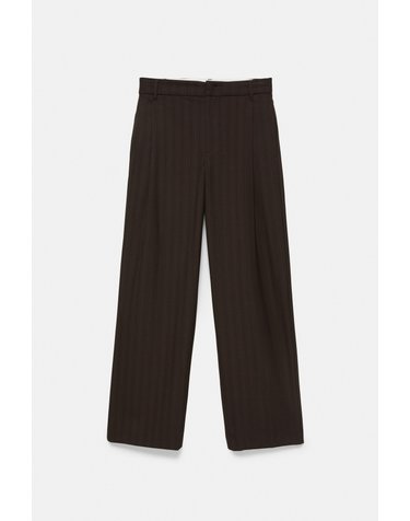 풀앤베어 핀스트라이프 다트 와이드 팬츠 7675/354 STRIPED