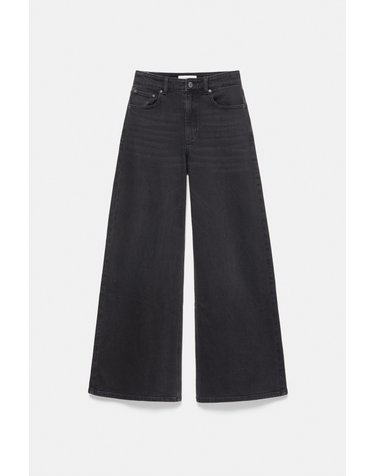 풀앤베어 하이웨이스트 수퍼 와이드 청바지 7660/317 BLACK