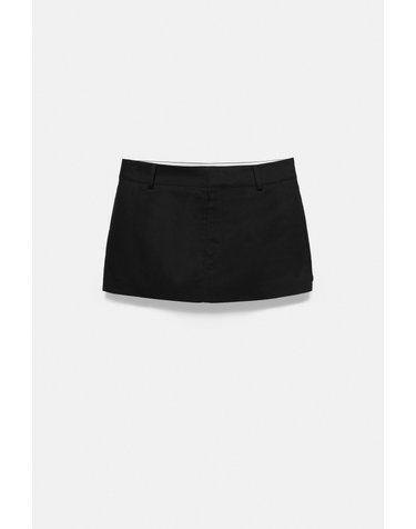 풀앤베어 디키즈 코튼 미니 스커트 7385/331 BLACK