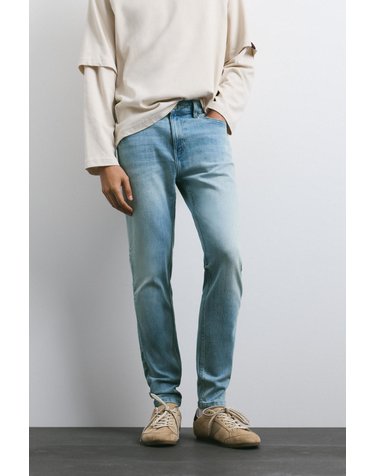 풀앤베어 스키니 슬림핏 데님 청바지 7660/510 PALE INDIGO