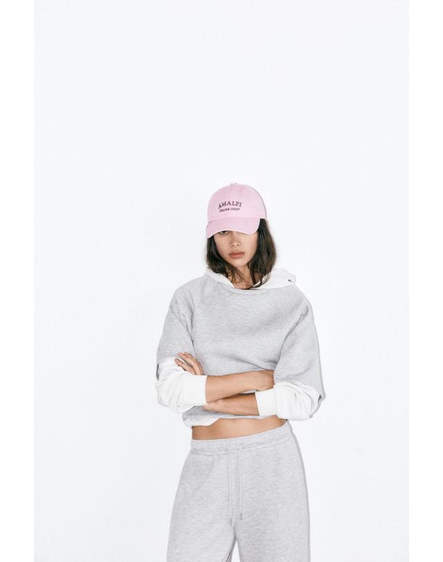 풀앤베어 풀앤베어 자수 레터링 캡모자 3004/327 PINK 핑크 착용컷