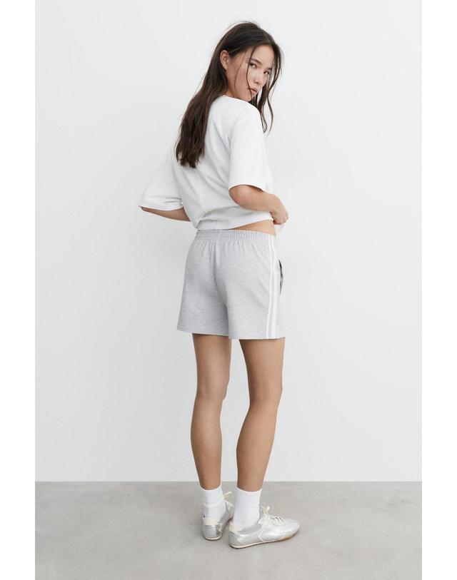 풀앤베어 풀앤베어 사이드 밴드 스포츠 반바지 3665/321 GREY MARL 그레이 착용컷