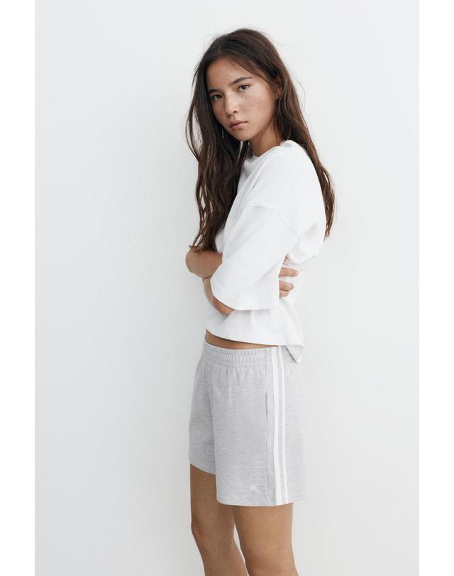 풀앤베어 풀앤베어 사이드 밴드 스포츠 반바지 3665/321 GREY MARL 그레이 착용컷