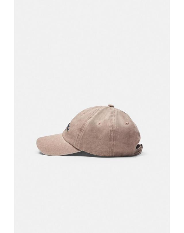 풀앤베어 풀앤베어 산타모니카 그래픽 캡모자 7004/302 PINK 베이지 착용컷