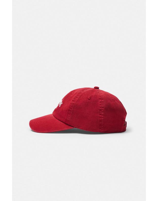 풀앤베어 풀앤베어 뉴욕 그래픽 캡모자 3004/352 RED 레드 착용컷