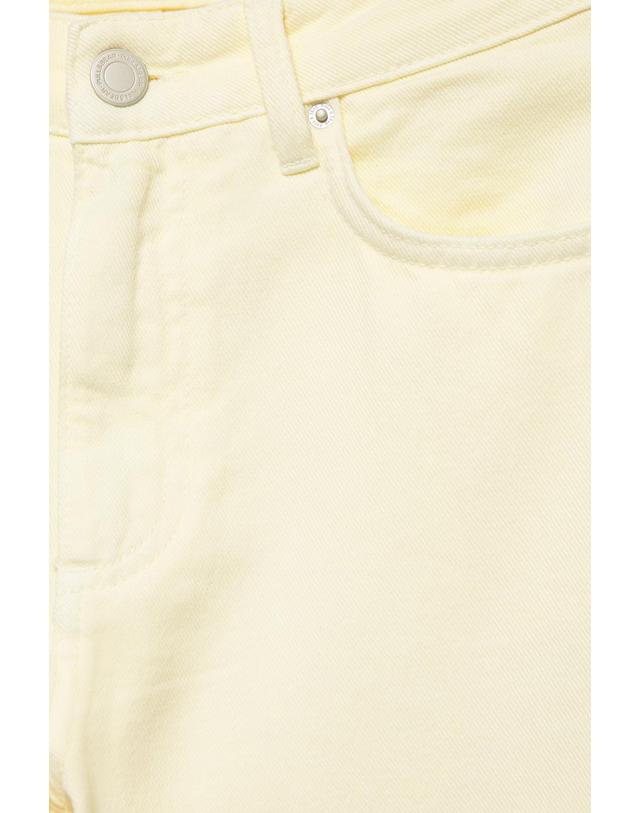 풀앤베어 풀앤베어 로우라이즈 오버핏 배기 데님 팬츠 3660/311 YELLOW 노랑 착용컷
