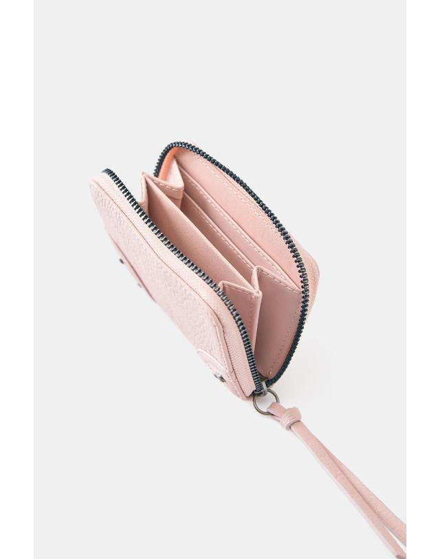 풀앤베어 풀앤베어 스터드 레더 미니 지갑 4124/840 PINK 핑크 착용컷