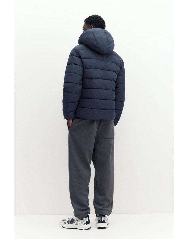 풀앤베어 풀앤베어 후드 포켓 집업 패딩 자켓 7720/503 DARK BLUE 네이비 착용컷