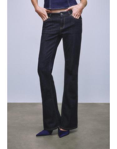 스트라디바리우스 슬림 부츠컷 진청 데님 팬츠 4867/150/703 RINSE BLUE DENIM