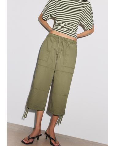 스트라디바리우스 릴렉스핏 포플린 버뮤다 팬츠 8289/505/550 KHAKI