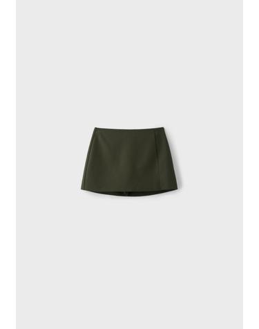 스트라디바리우스 사이드 슬릿 미니 스커트 팬츠 4799/768/550 KHAKI