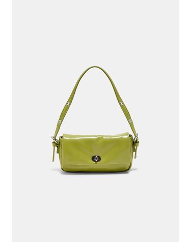 스트라디바리우스 링클 이펙트 클라스프 미니 숄더백 3655/211/500 PISTACHIO GREEN