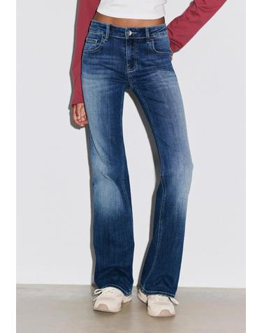 스트라디바리우스 로우라이즈 부츠컷 청바지 7364/878/735 LIGHT GREY DENIM WASH