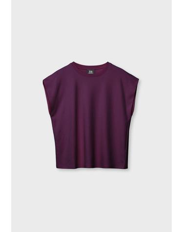 스트라디바리우스 드롭숄더 라운드넥 반팔 티셔츠 2504/444/651 DARK PURPLE