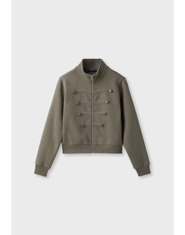 스트라디바리우스 메탈 버튼 집업 스웨트셔츠 6737/808/550 KHAKI