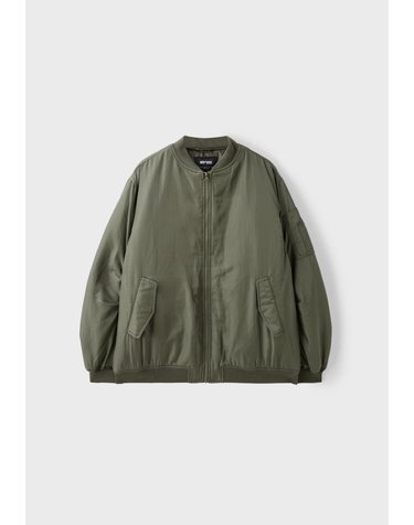 스트라디바리우스 오버사이즈 집업 봄버 자켓 8611/700/550 KHAKI
