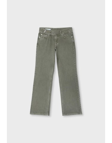 스트라디바리우스 로우라이즈 카펜터 스트레이트 청바지 1406/631/550 KHAKI