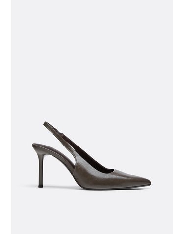 스트라디바리우스 포인티 슬링백 슈즈 8.5cm 9650/872/004 GREY