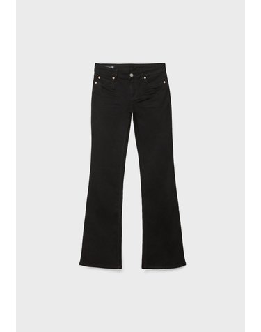 스트라디바리우스 슬림핏 부츠컷 로우라이즈 블랙 청바지 4867/150/001 BLACK