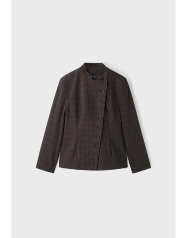 스트라디바리우스 비대칭 멀티버튼 블레이저 5927/237/400 BROWN