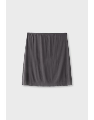 스트라디바리우스 튤 스트레이트 미디 스커트 8405/352/252 DARK GREY