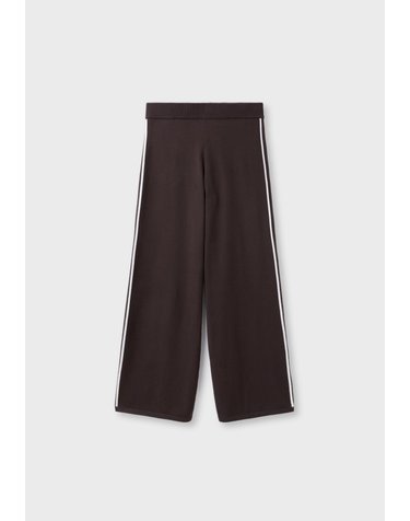 스트라디바리우스 스트라이프 니트 조거 팬츠 8757/330/401 BROWN