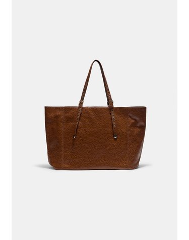 스트라디바리우스 스터드 핸들 숄더 쇼퍼백 3689/211/440 LIGHT CAMEL
