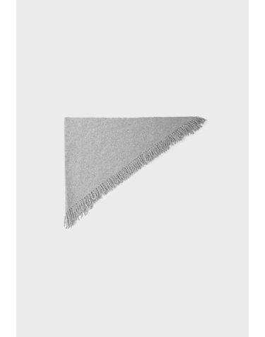 스트라디바리우스 프린지 케이프 삼각 스카프 4022/211/250 CHARCOAL GREY