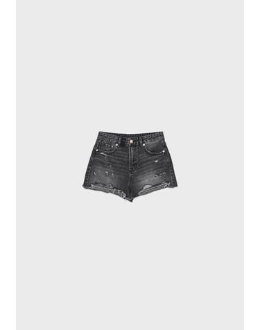 스트라디바리우스 디스트로이드 데님 반바지 1362/729/709 WASHED BLACK