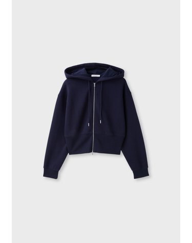 스트라디바리우스 크롭 집업 후드 스웨트셔츠 6577/854/010 NAVY