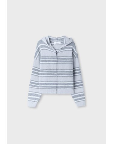 스트라디바리우스 후드 집업 니트 카디건 8544/670/250 CHARCOAL GREY