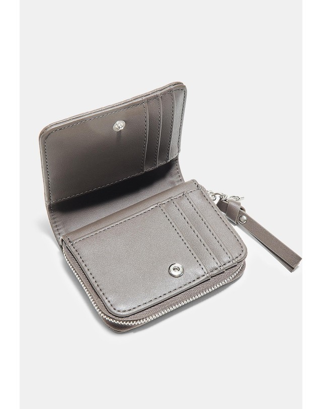스트라디바리우스 스트라디바리우스 우븐 패턴 지퍼 카드지갑 3716/213/250 CHARCOAL GREY 그레이 착용컷