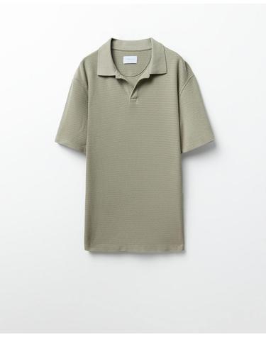 스페라 텍스처 반팔 폴로셔츠 56131216972 510 VERDE CLARO