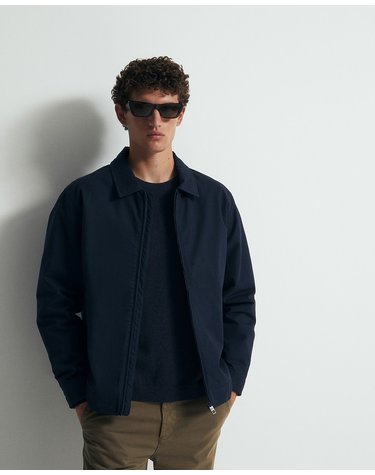 스페라 해링턴 집업 자켓 56140008014 AZUL MARINO